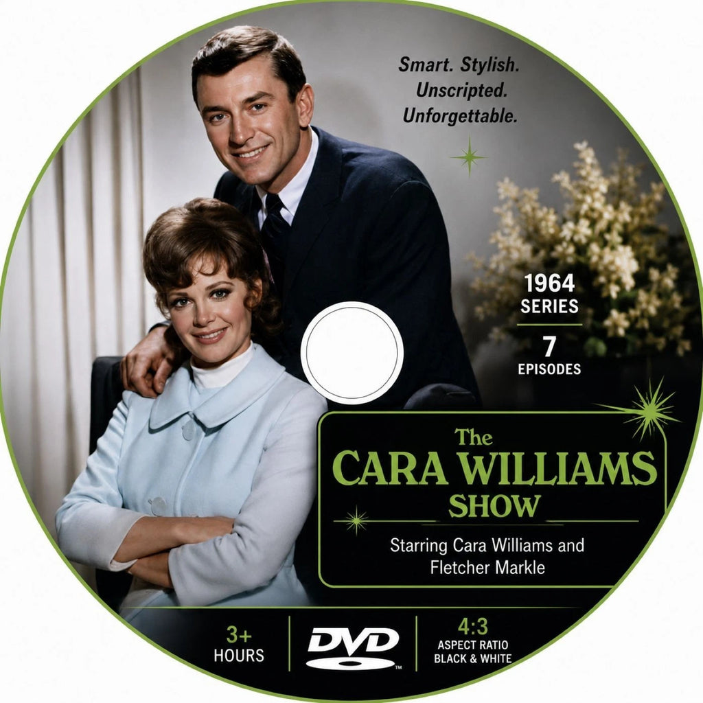 The Cara Williams Show 1964 Rare Classic TV Comedy DVD 7 Episodes