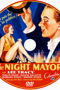 The Night Mayor 1932 Comedy Drama DVD Collector Edition With Cover Art