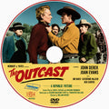 The Outcast 1954 Western Film DVD With Cover Art John Derek