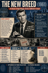 The New Breed (1961) Crime Drama TV DVD – 13 Episodes
