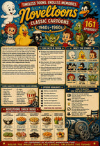 Noveltoons 1940s Classic Cartoons DVD 161 Episodes