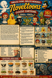 Noveltoons 1940s Classic Cartoons DVD 161 Episodes