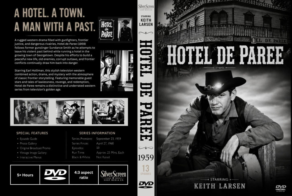 Hotel de Paree 1959 TV Series DVD – 13 Episodes – Rare Classic Western
