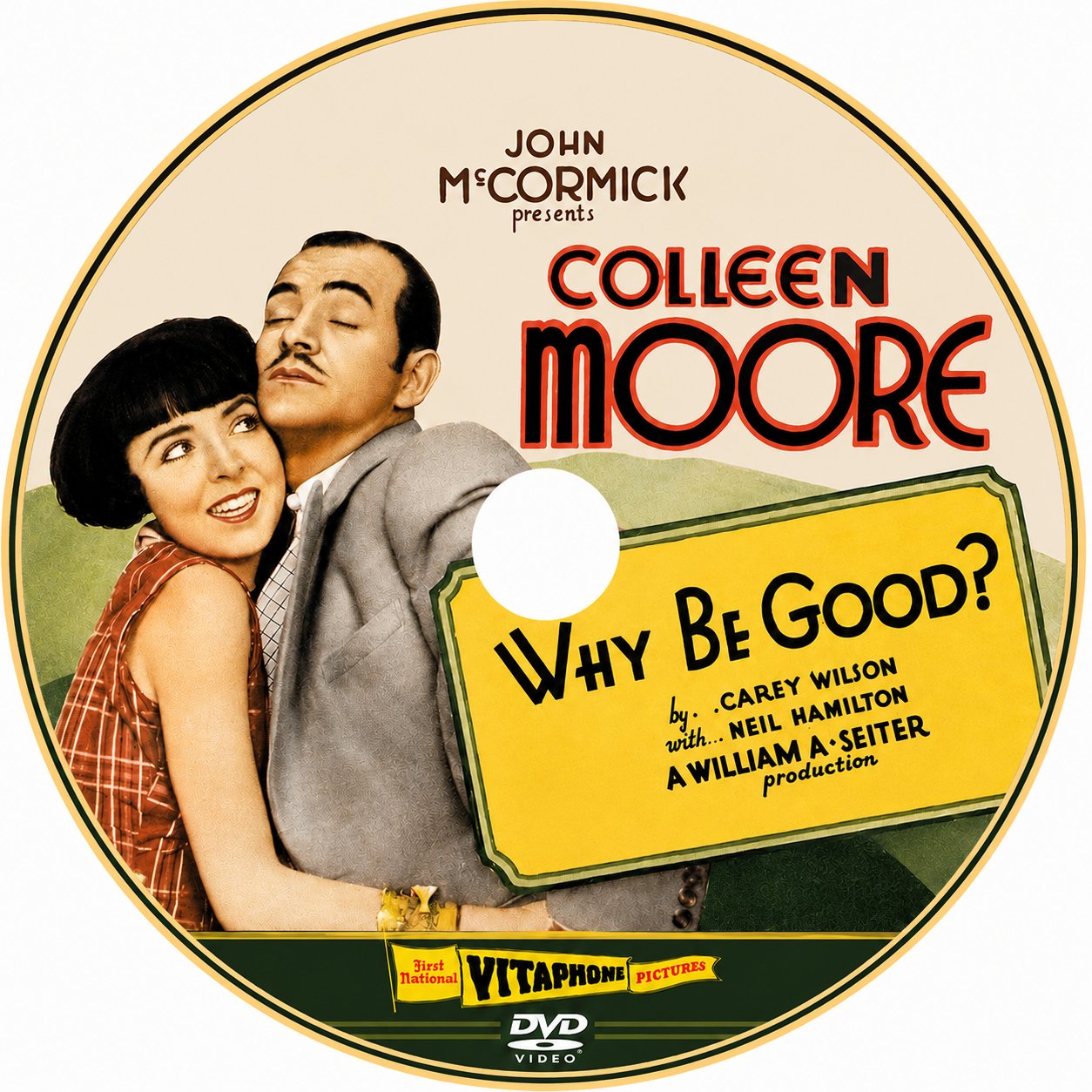 Why Be Good 1929 Silent Romantic Comedy DVD With Cover Art Colleen Moore